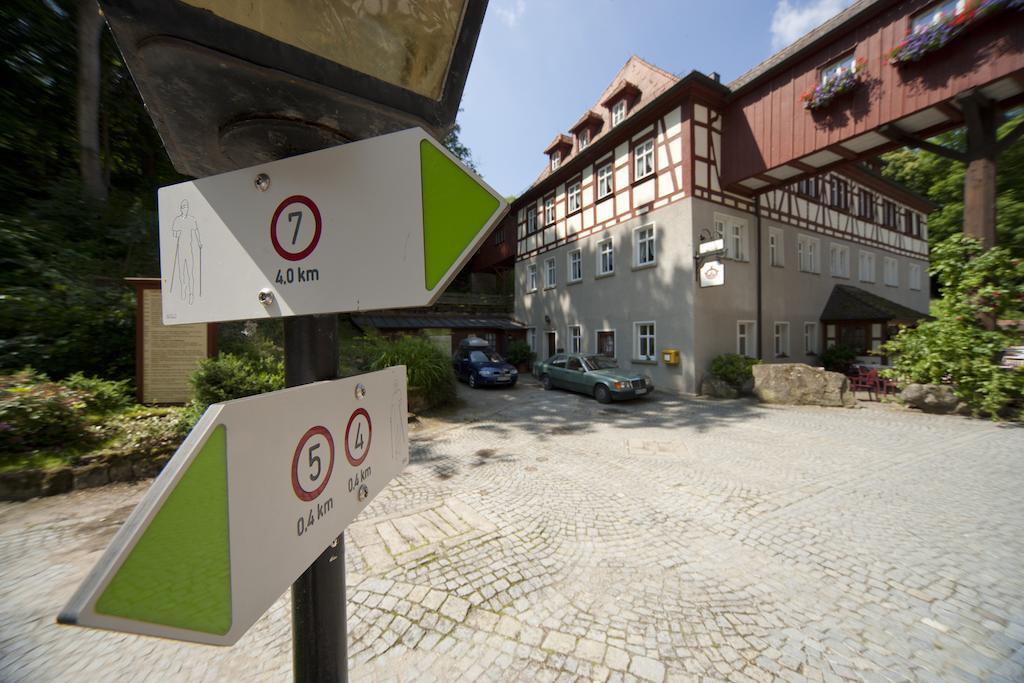 Waldgasthof Wildbad Burgbernheim Kültér fotó
